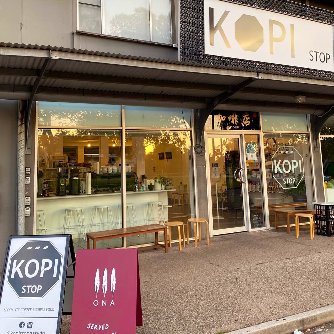 KOPI Stop — Mindil Beach, Darwin