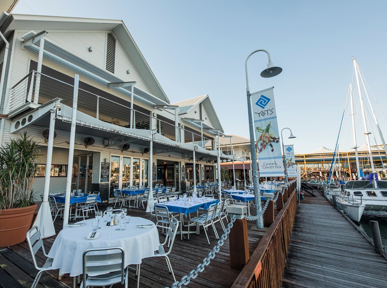 Yots Greek Taverna — Cullen Bay, Darwin