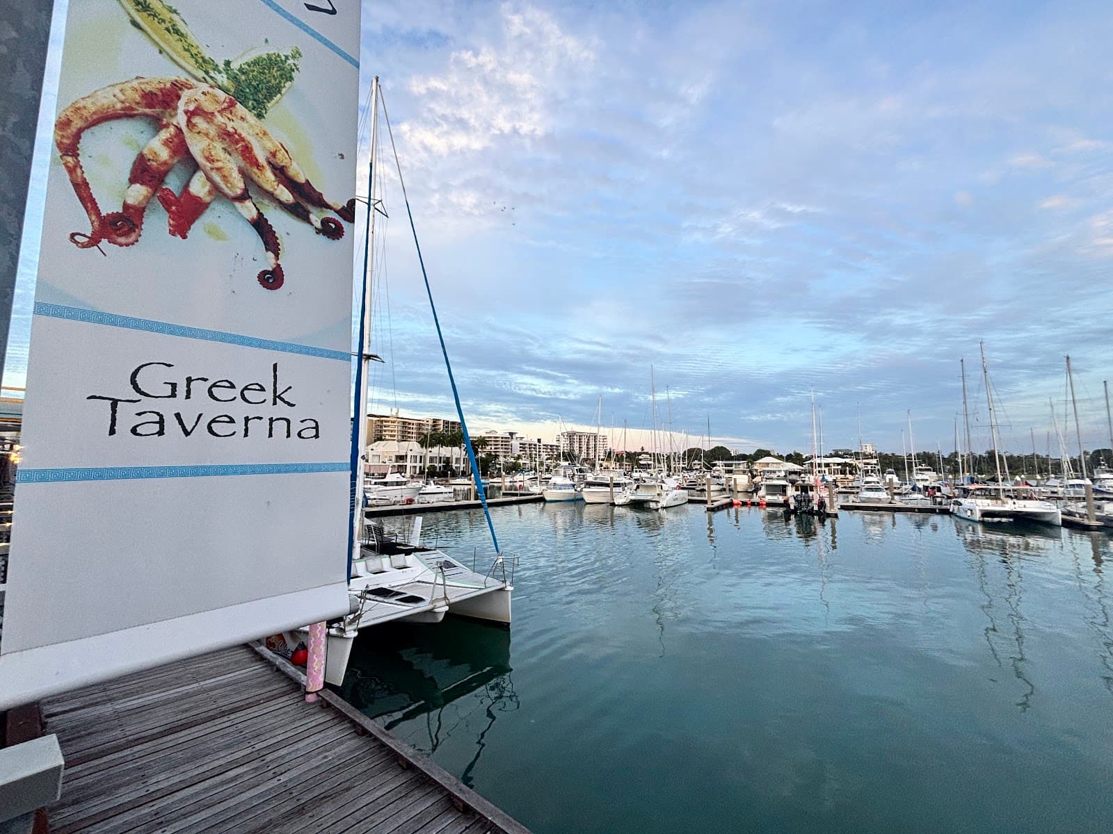 Yots Greek Taverna — Cullen Bay, Darwin