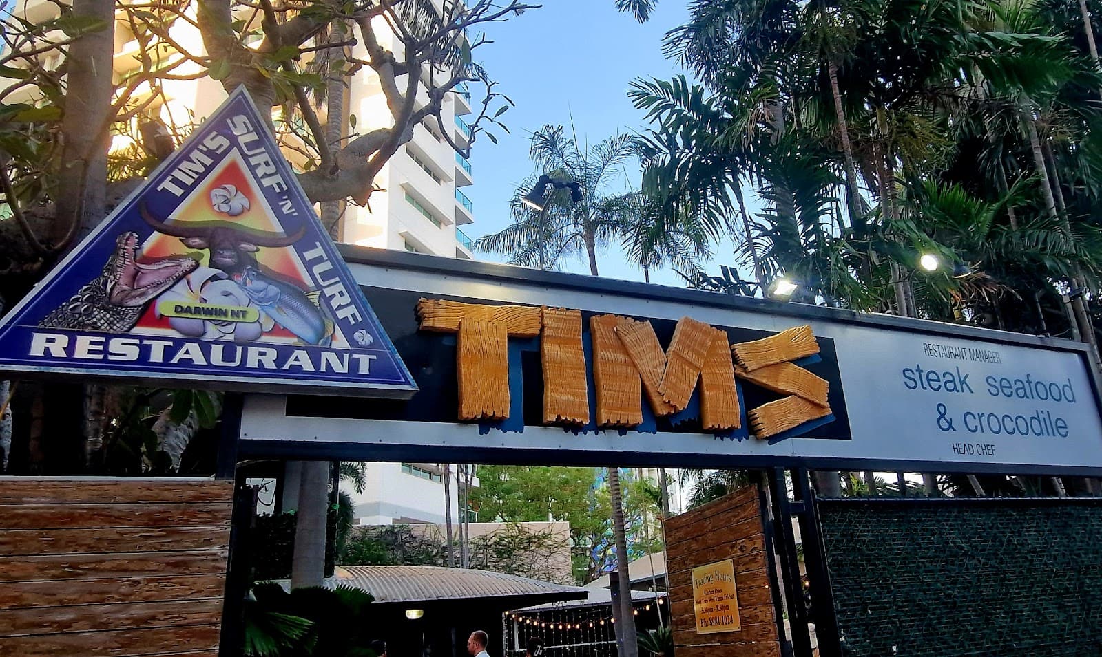 Tim's Surf & Turf — Cullen Bay, Darwin
