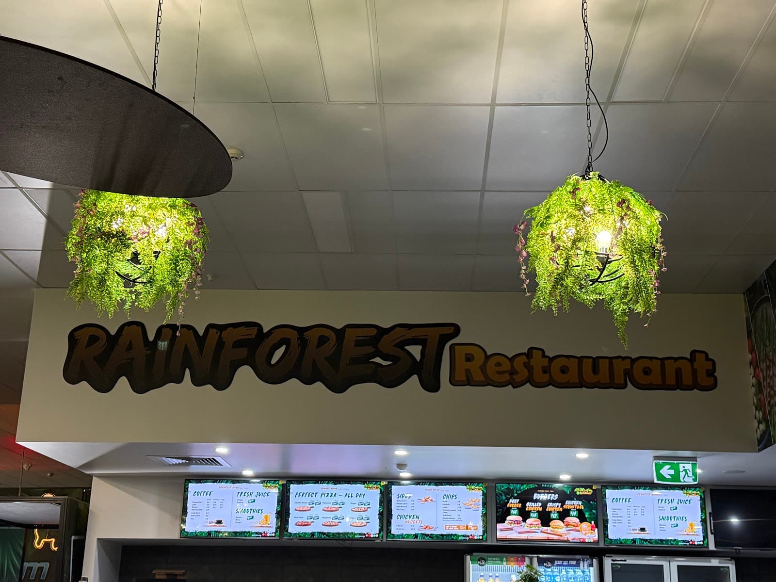 Rainforest Restaurant — Palmerston, Darwin
