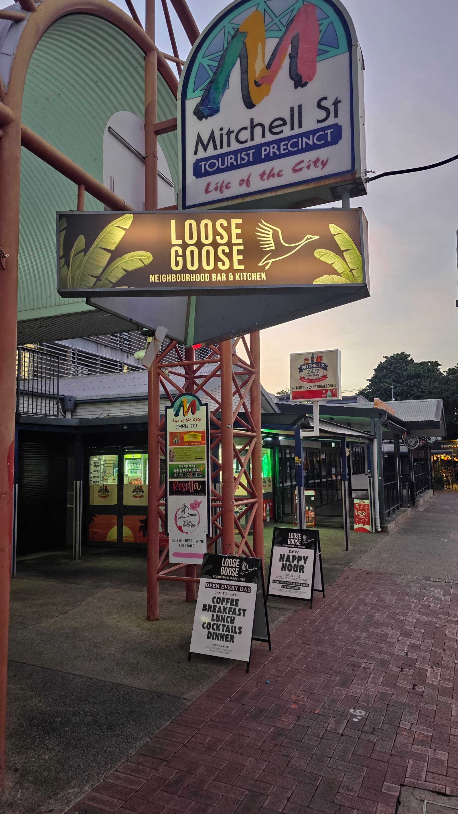 The Loose Goose Bar — Casuarina, Darwin