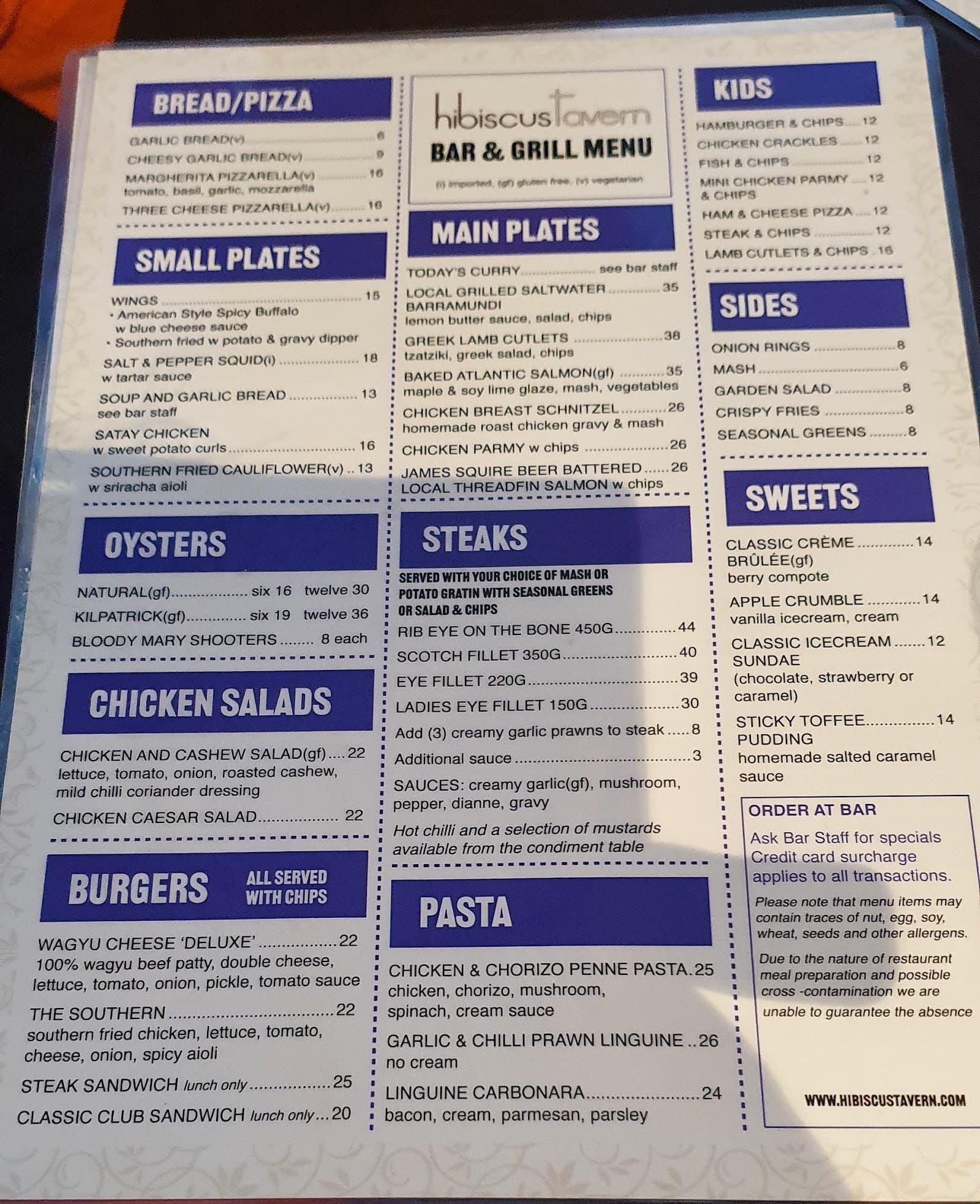 Hibiscus Tavern — Casuarina, Darwin