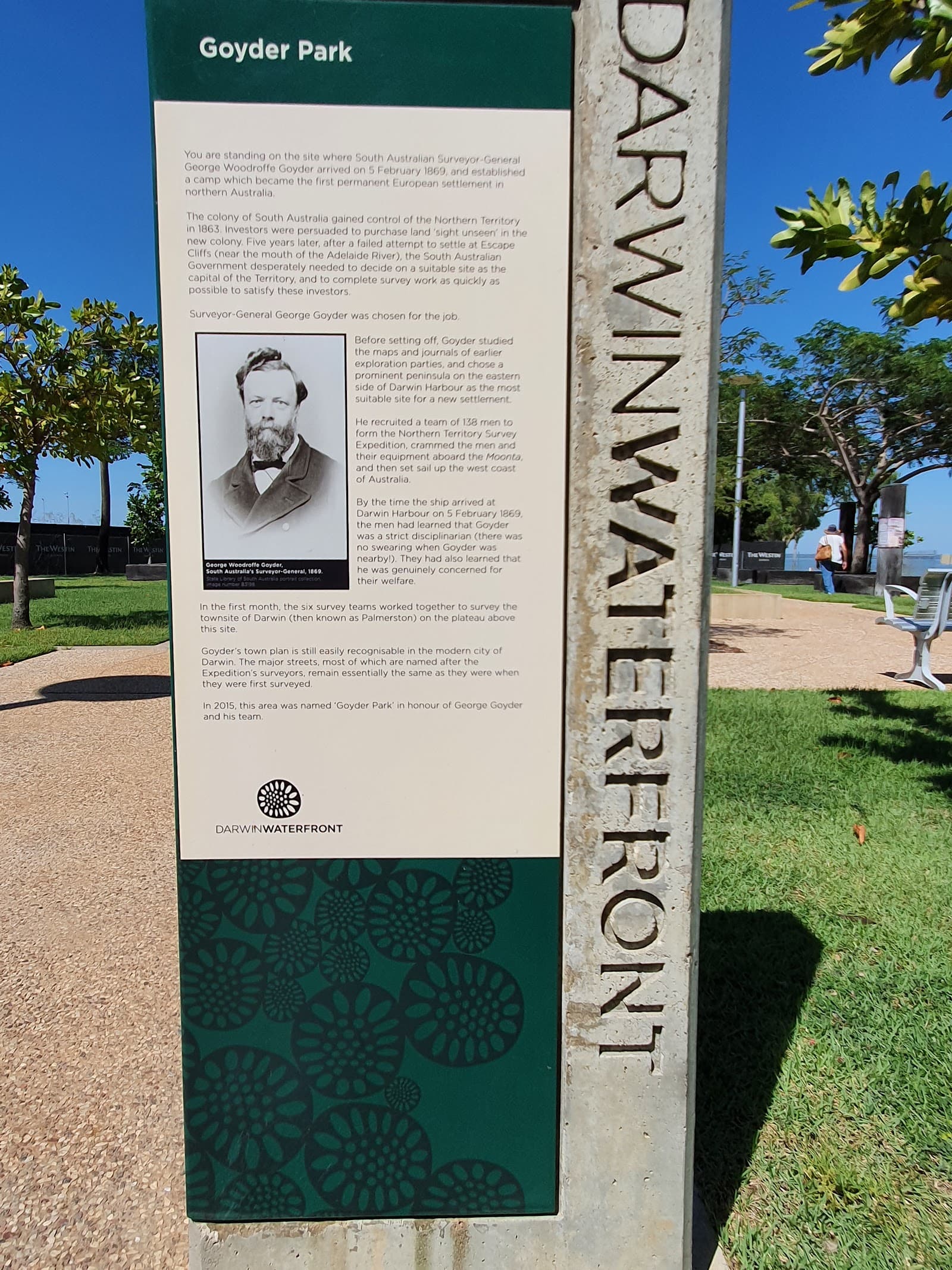 Goyder Park — Cullen Bay, Darwin