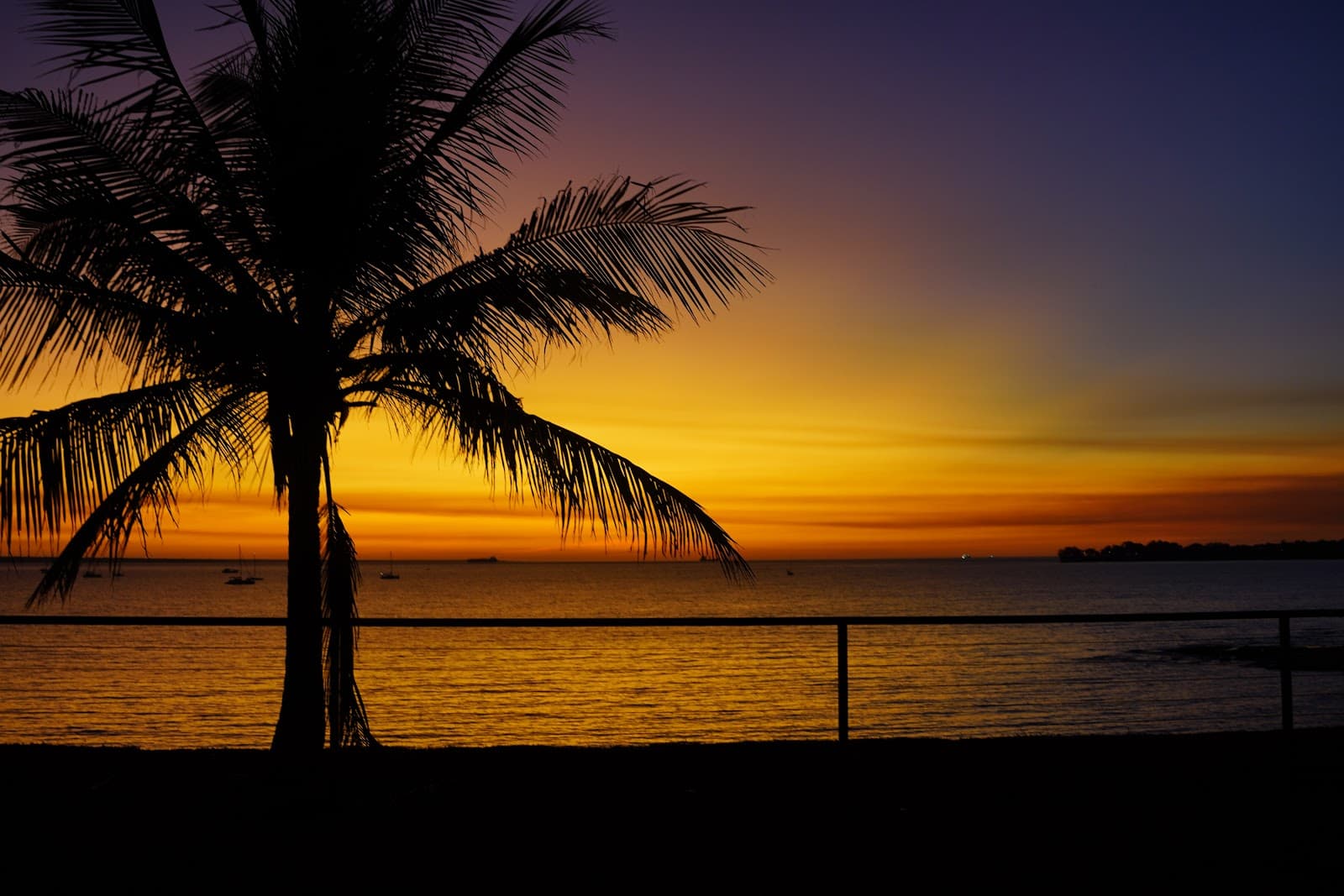 Sunset Beach — Fannie Bay, Darwin