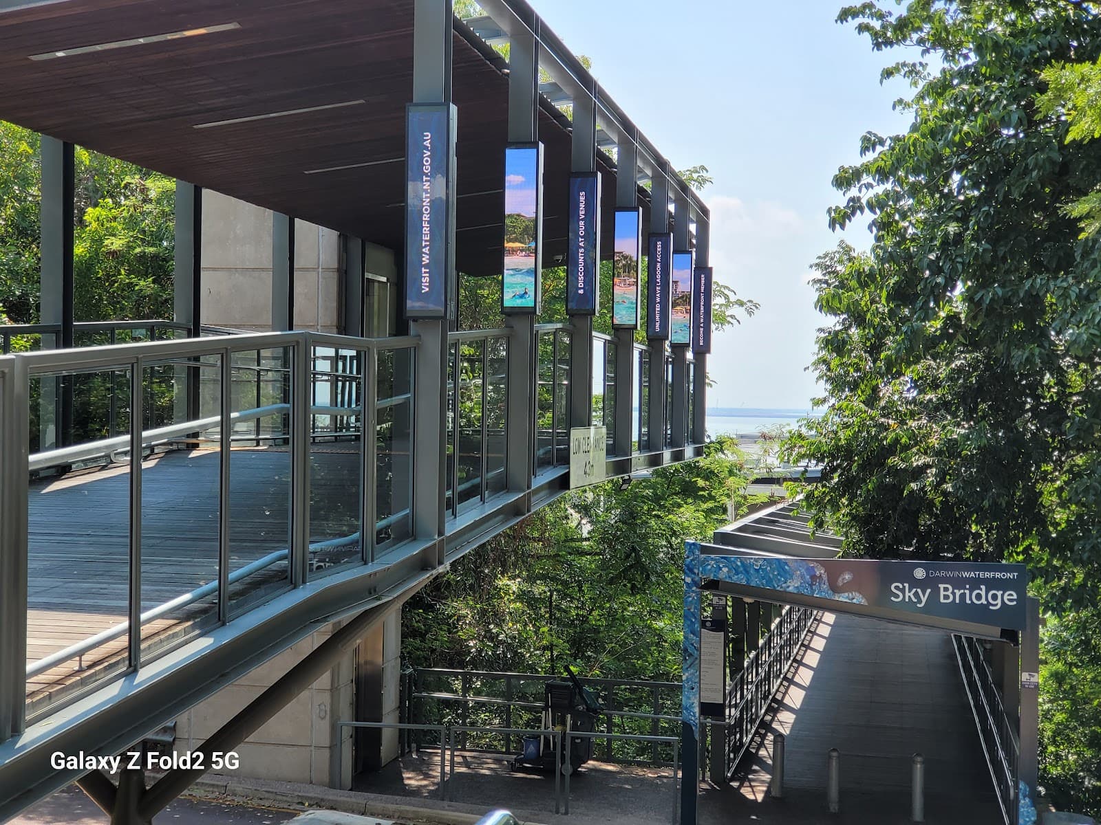 Sky Bridge — Waterfront, Darwin